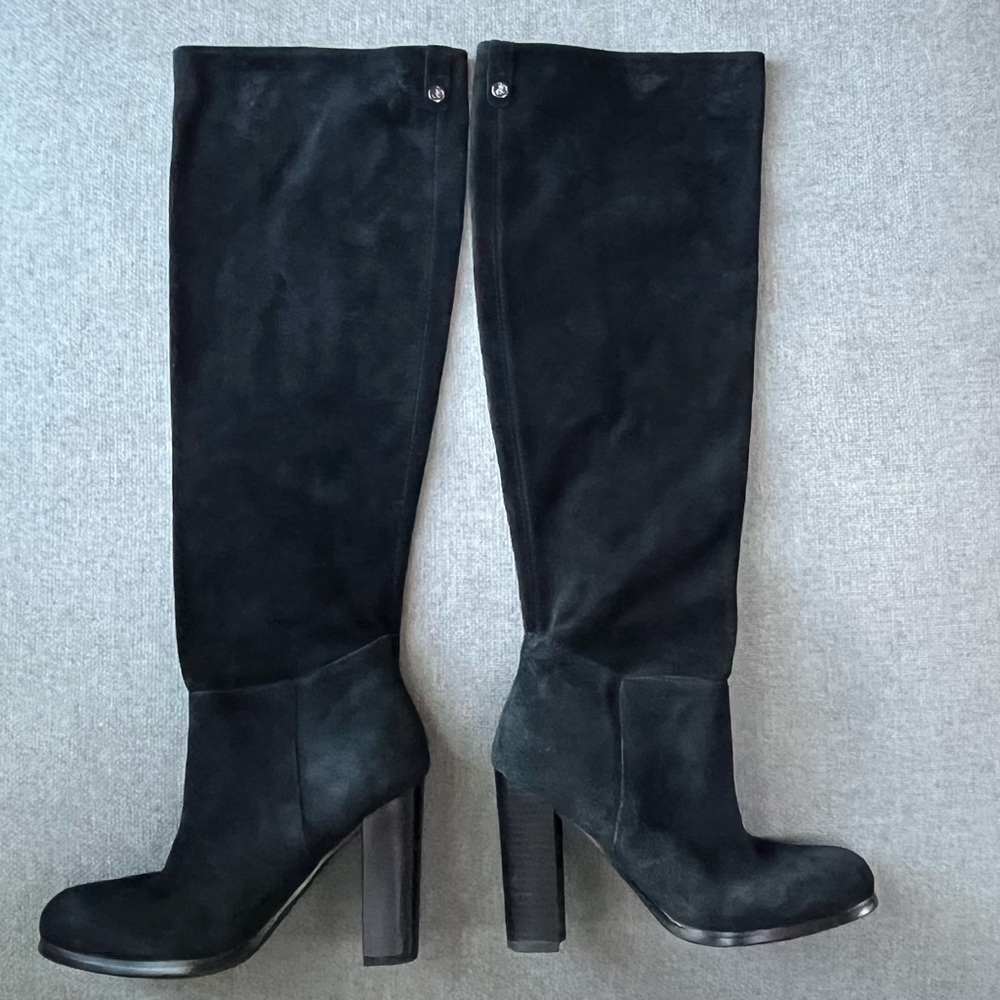 NWOT Sam Edelman Women’s Suede Victoria Slouch Boots - Picture 3 of 12